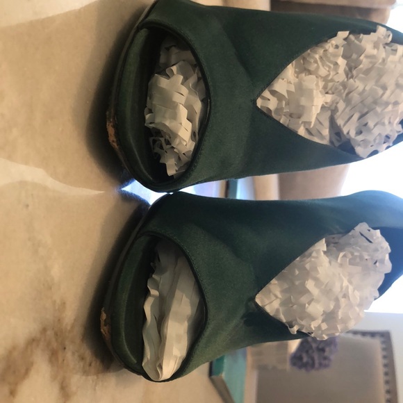 BURBERRY Womens Shoes PRORSUM EMERALD JADE - Picture 14 of 14